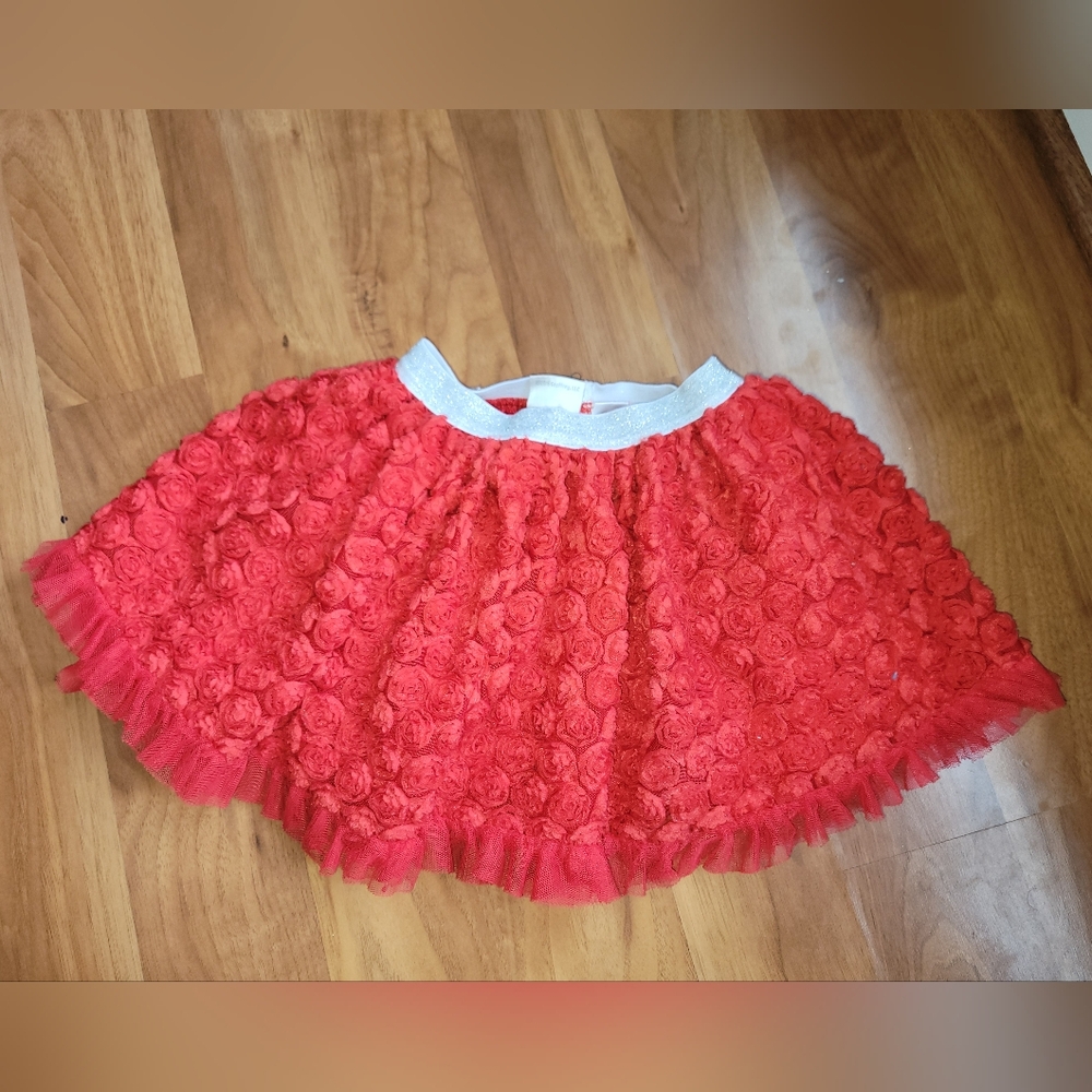 Koala Tutu Skirt  Size 4 Red